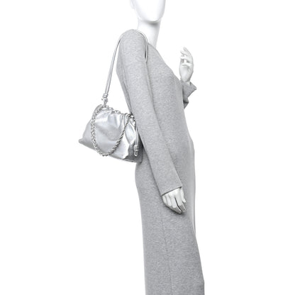 Loewe Metallic Nappa Donut Chain Flamenco Knot Silver 3 of 19