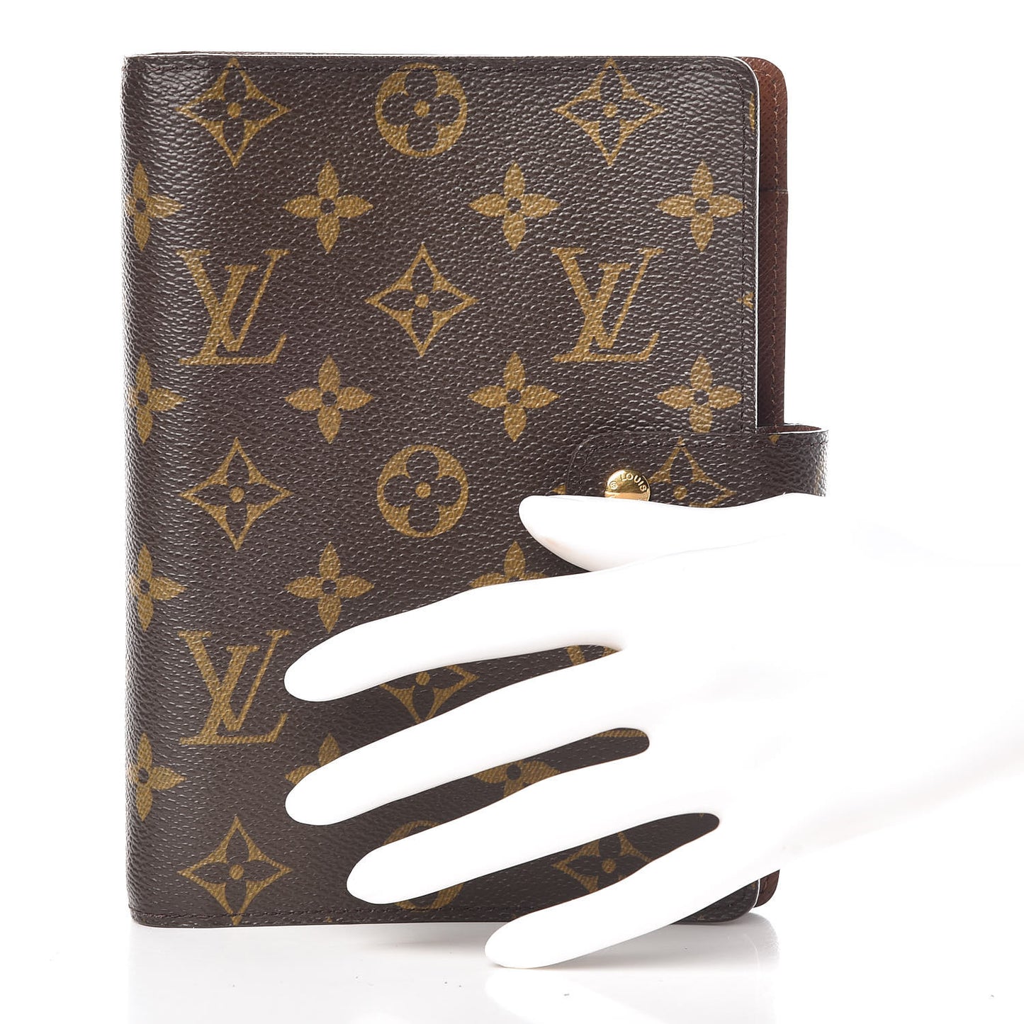 Monogram Medium Ring Agenda Cover