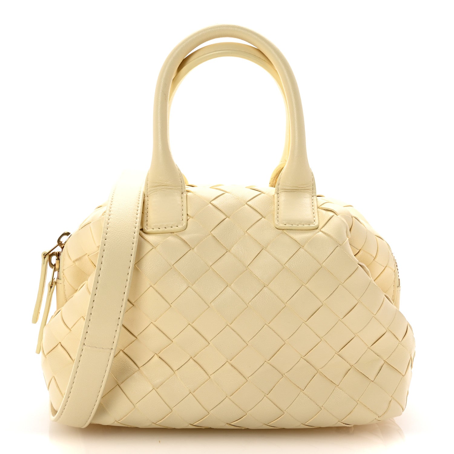 Bottega Veneta Nappa Intrecciato Mini Bauletto Camomile 1 of 9