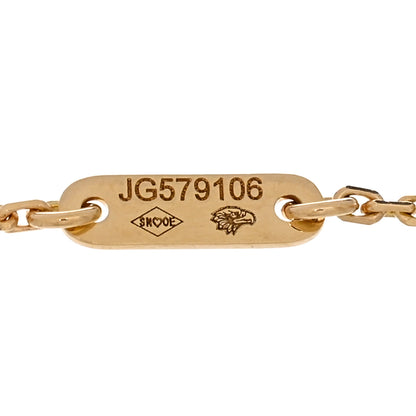 Van Cleef & Arpels 18K Yellow Gold Mother of Pearl Sweet Alhambra Bracelet 4 of 4