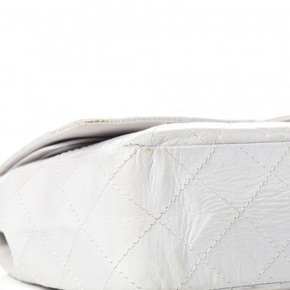 Chanel Aged Calfskin 50th Anniversary 2.55 Reissue 227 White 10 of 19