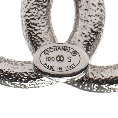Chanel Crystal Palais Garnier CC Earrings Silver 4 of 4