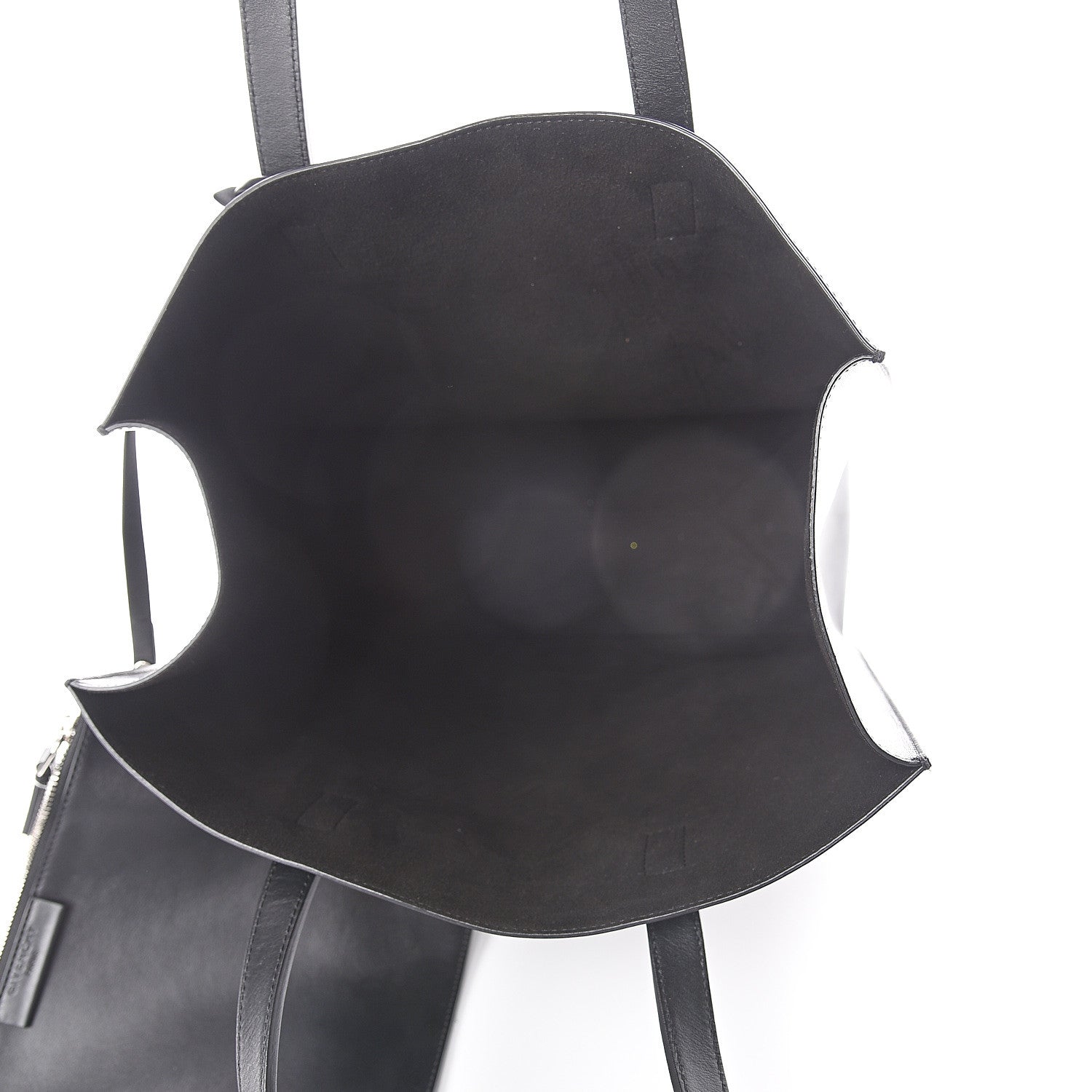 Givenchy Calfskin Bambi Print Medium Stargate Shopper Tote Black 4 of 7