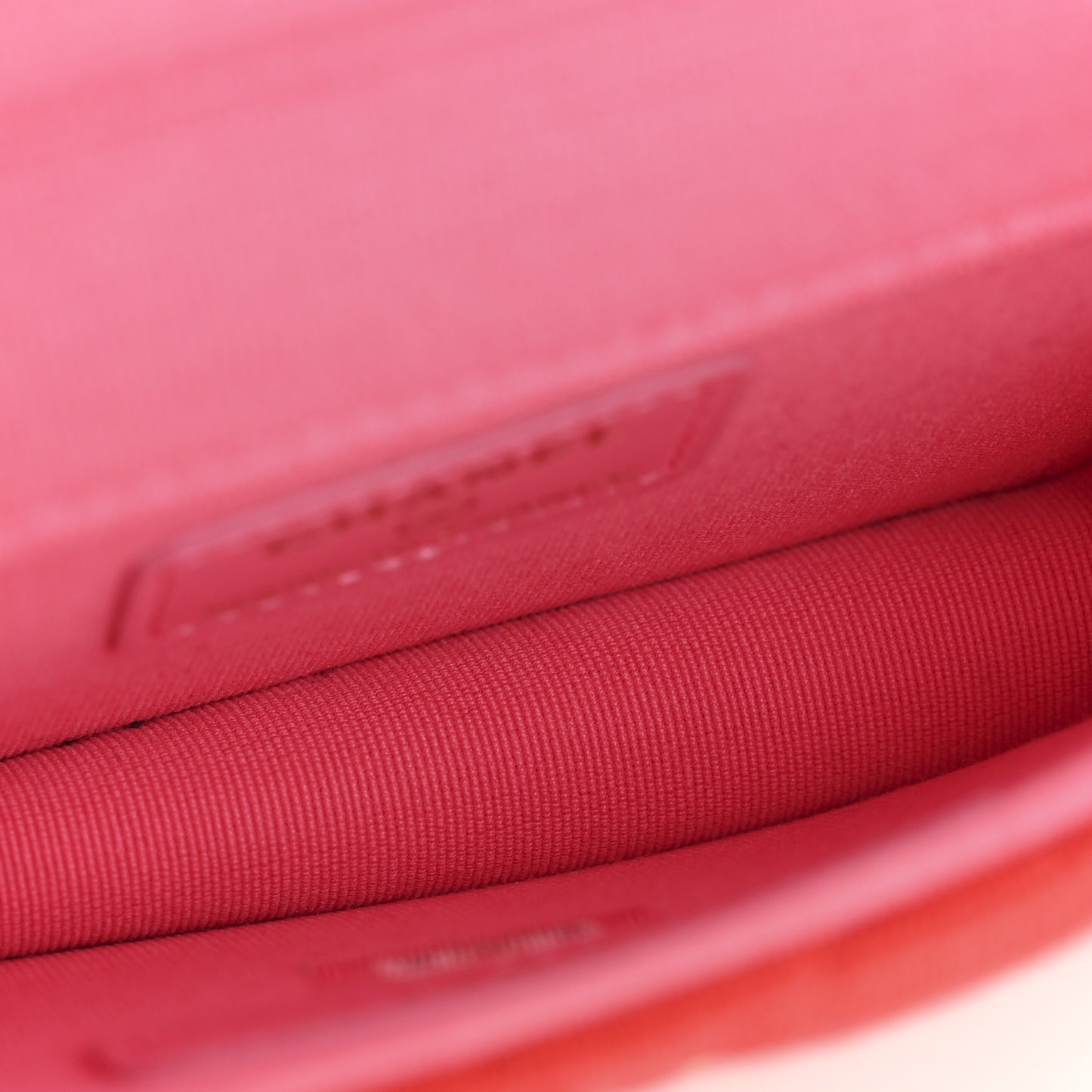 Jersey Quilted Micro Mini Flap Red