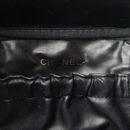Chanel Lambskin Vanity Cosmetic Bag Black 6 of 12