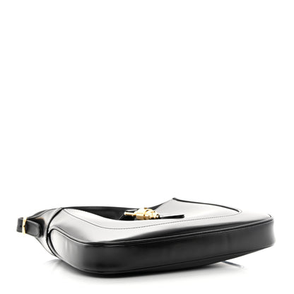 Gucci Boarded Dyana Lux Calfskin Small Jackie 1961 Hobo Black 4 of 12