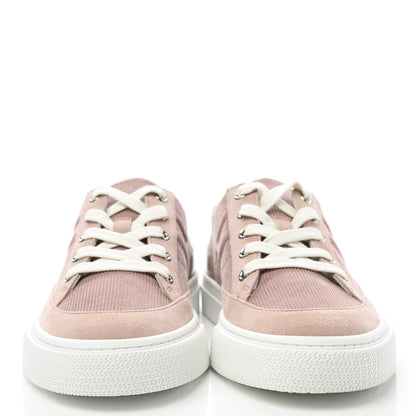 Hermes Chevre Velours Deep Sneakers 39 Rose Opaline 2 of 10