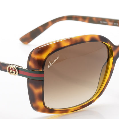 Gucci GG Web 3188/S Sunglasses Tortoise 7 of 8