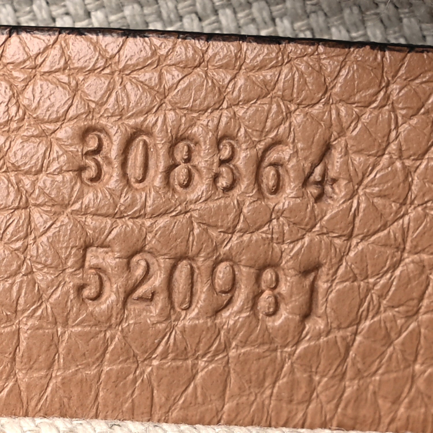 Gucci Pebbled Calfskin Small Soho Disco Bag Camelia 7 of 15