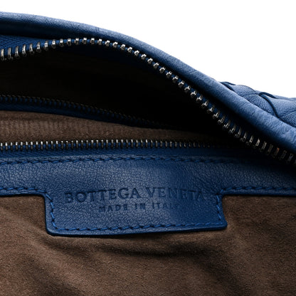 Bottega Veneta Nappa Intrecciato Medium Veneta Hobo Cobalt 6 of 11