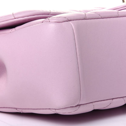 Chanel Lambskin Quilted Mini Mademoiselle Chic Flap Pink 8 of 11