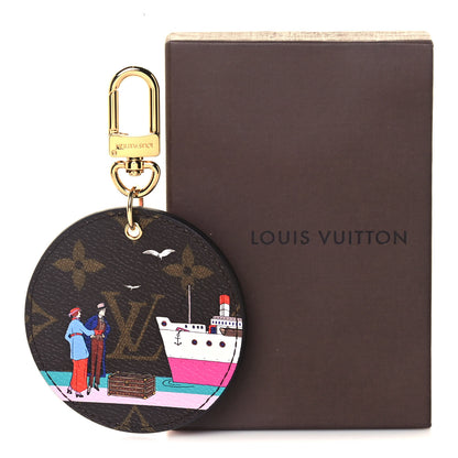 Louis Vuitton Monogram 2016 Christmas Animation Bag Charm Key Ring 6 of 6
