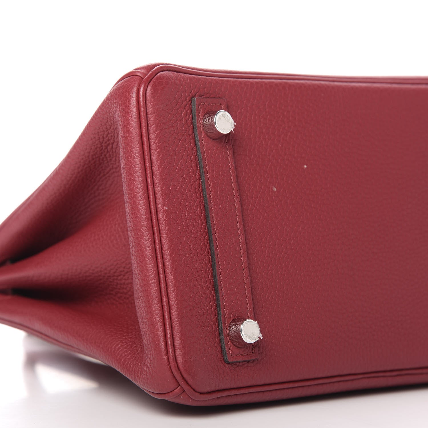 Hermes Togo Birkin 25 Rouge Grenat 6 of 10