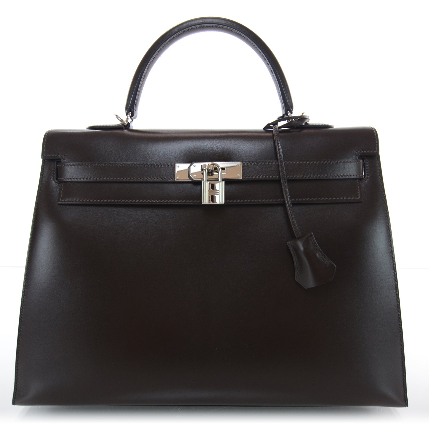Box Kelly 35 Sellier Chocolate