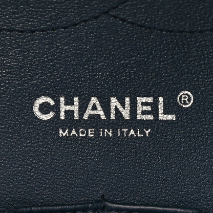Chanel Patent Quilted Jumbo Double Flap Navy 6 of 13