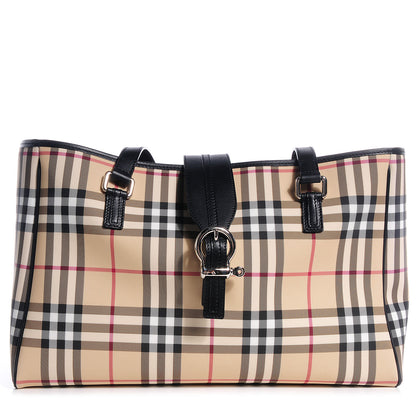 Burberry Nova Check Diaper Bag Black 1 of 9