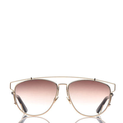 Christian Dior Technologic Sunglasses Gold 2 of 8
