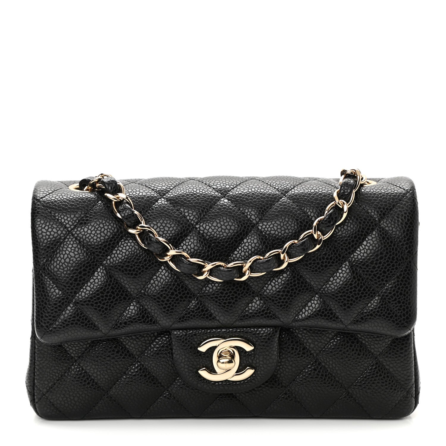 Chanel Caviar Quilted Mini Rectangular Flap Black 1 of 10