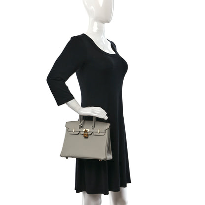 Hermes Togo Birkin 25 Gris Perle 2 of 10