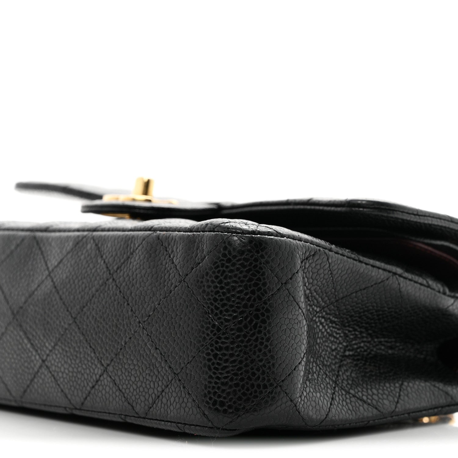 Chanel Caviar Quilted Small Double Flap Black 10 of 11