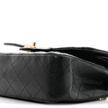 Chanel Caviar Quilted Small Double Flap Black 10 of 11
