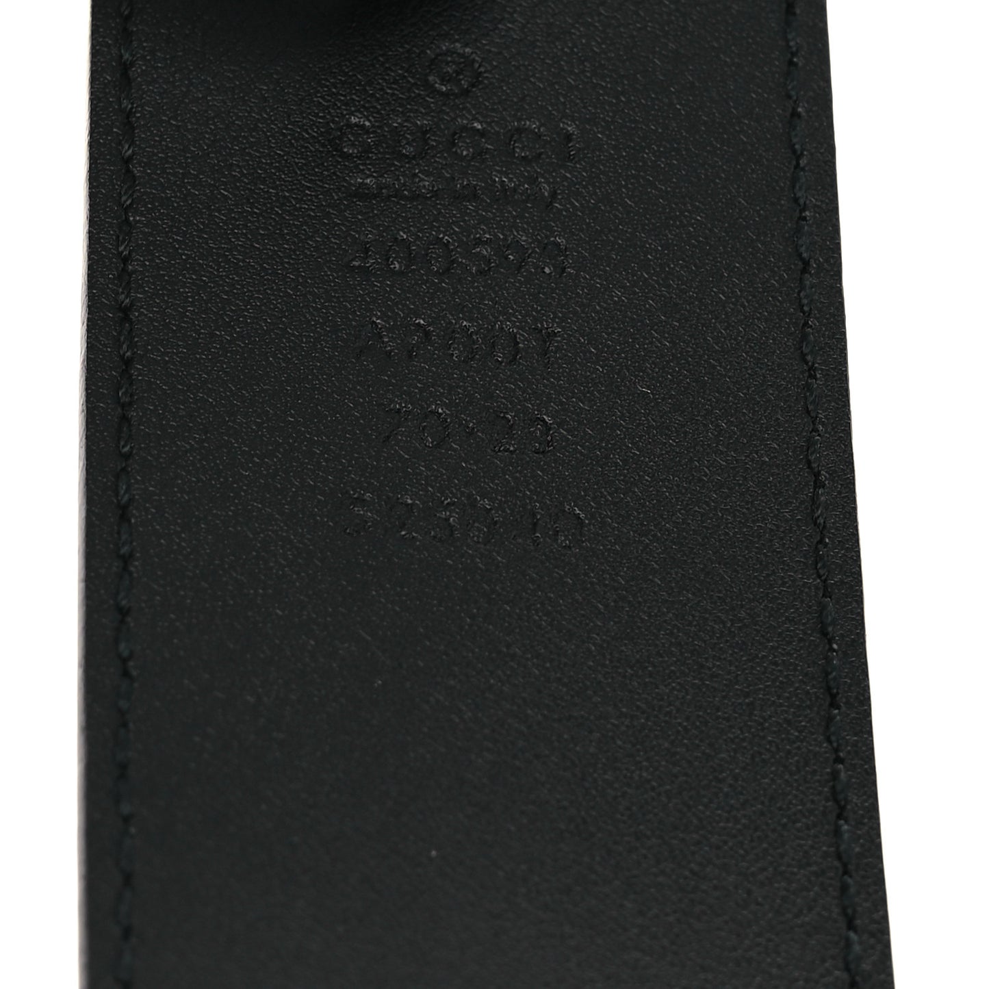 Calfskin Double G 30mm Belt 70 28 Black