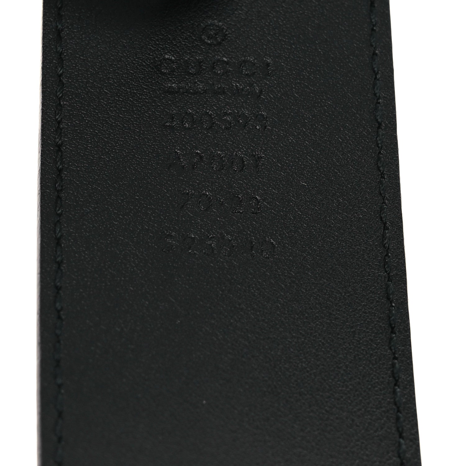Gucci Calfskin Double G 30mm Belt 70 28 Black 5 of 6