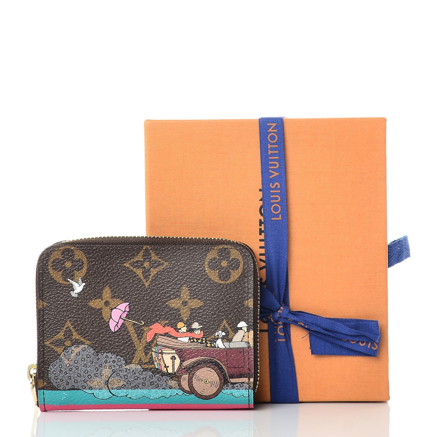 Monogram 2015 Christmas Animation Zippy Coin Purse