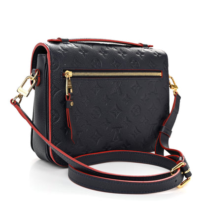Louis Vuitton Empreinte Pochette Metis Marine Rouge 3 of 10
