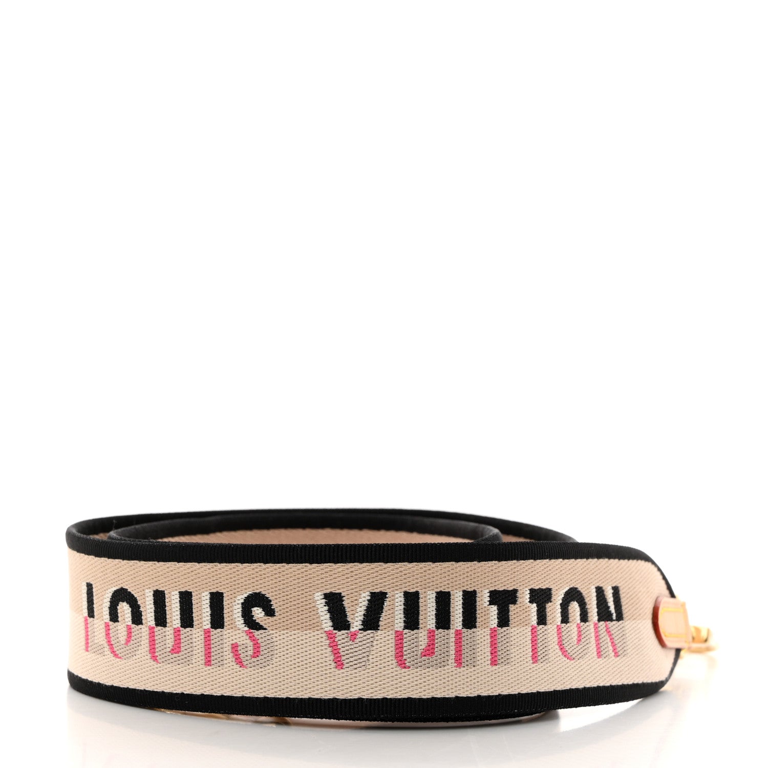Louis Vuitton Jacquard Speedy Bandouliere 20 Shoulder Strap Black 3 of 4