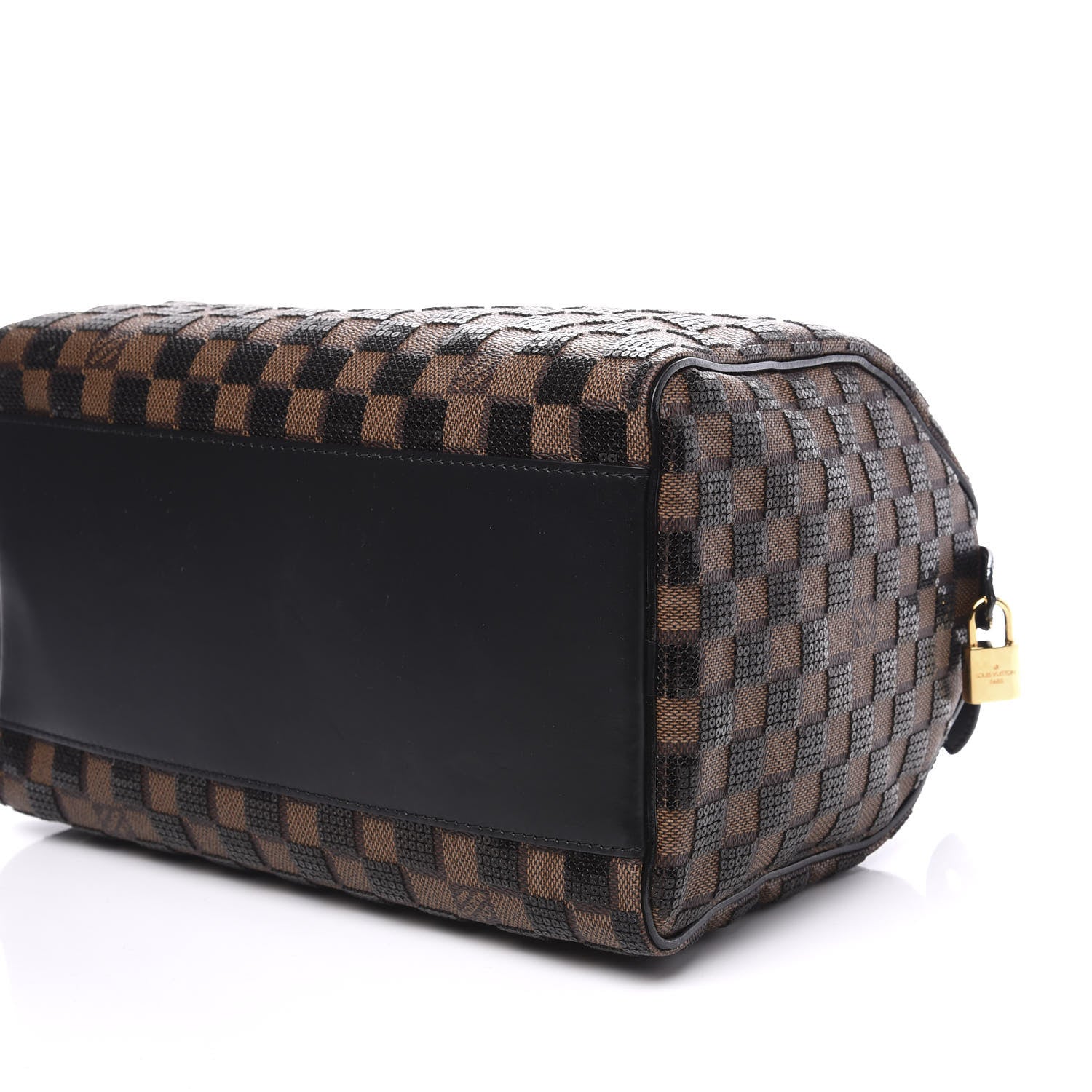Louis Vuitton Damier Paillettes Speedy 30 Black 6 of 11