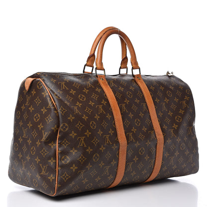 Louis Vuitton Monogram Keepall 50 3 of 14