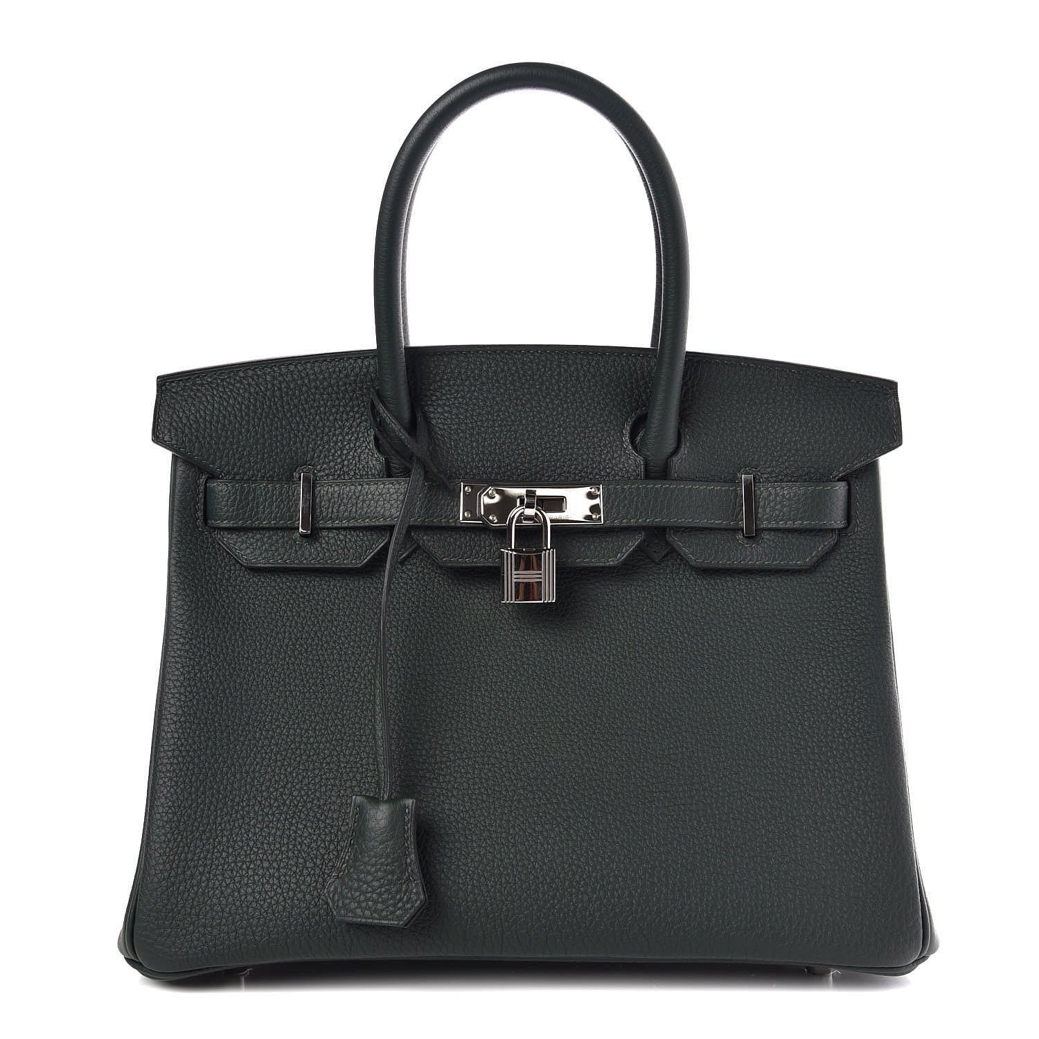 Hermes Togo Birkin 30 Vert Fonce 1 of 32