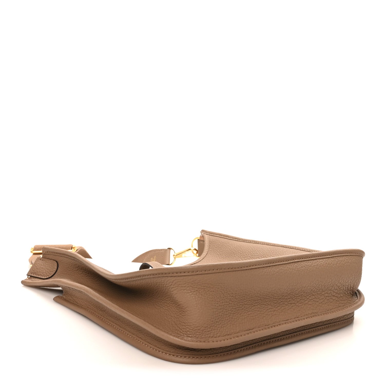 Hermes Taurillon Clemence Evelyne III PM Beige De Weimar 4 of 10