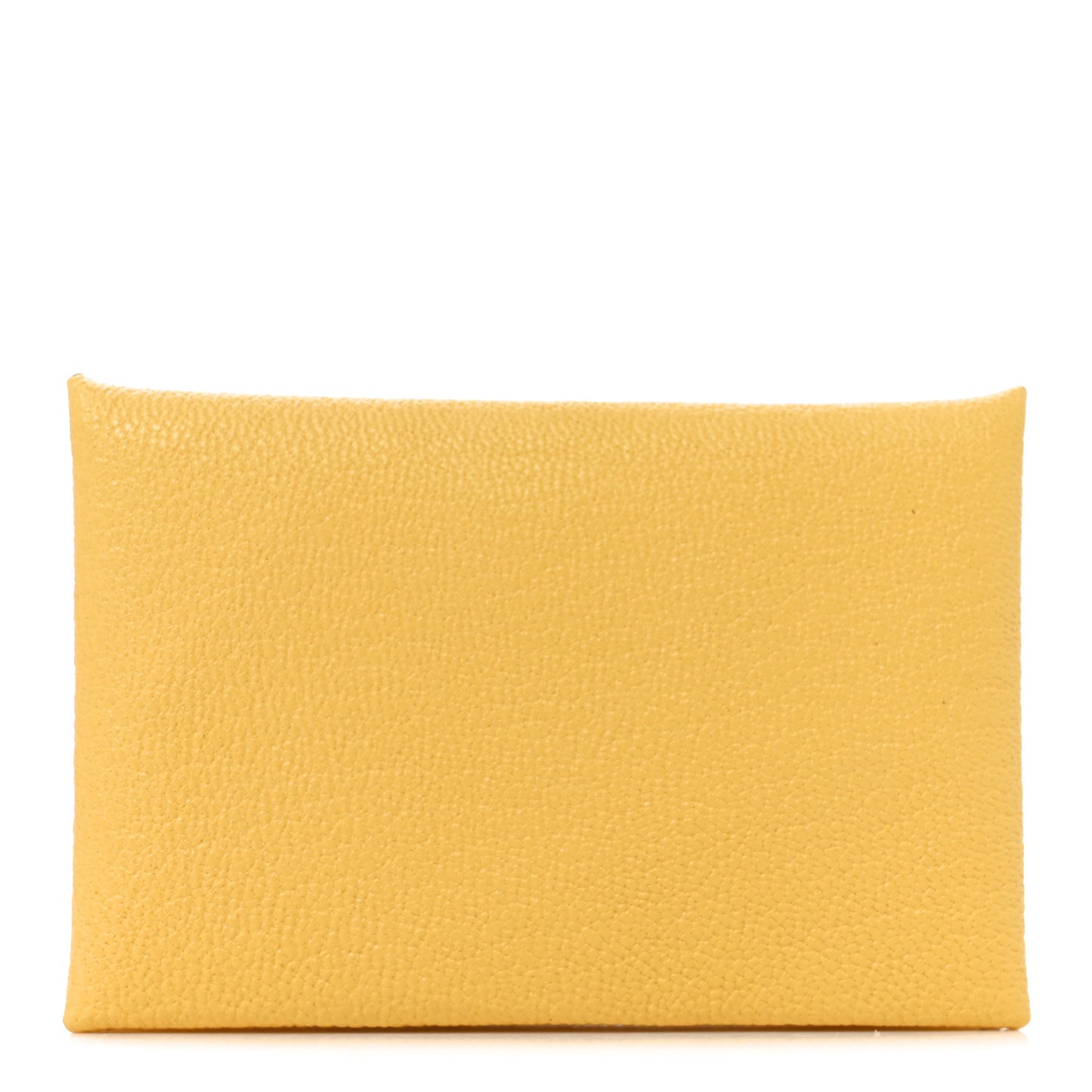 Chevre Mysore Calvi Card Case Jaune Citron