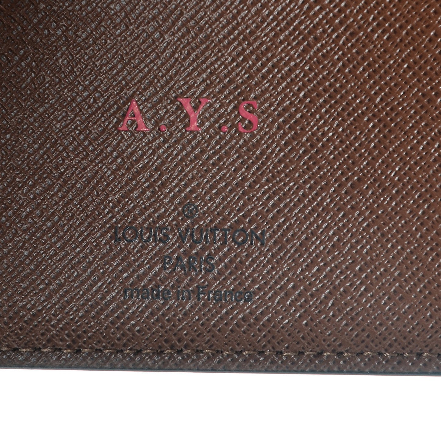 Monogram Medium Ring Agenda Cover