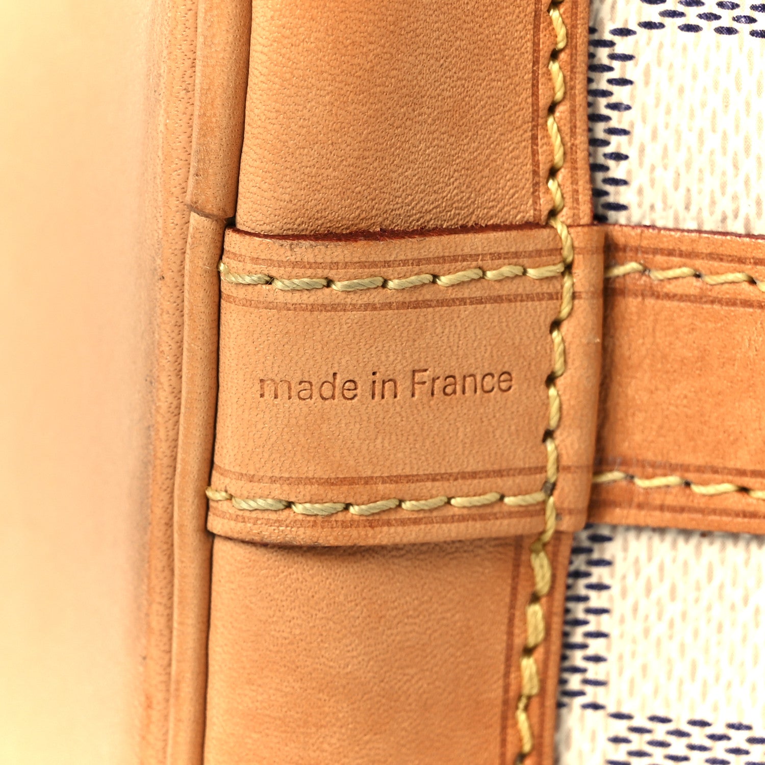 Louis Vuitton Damier Azur Noe BB 7 of 14
