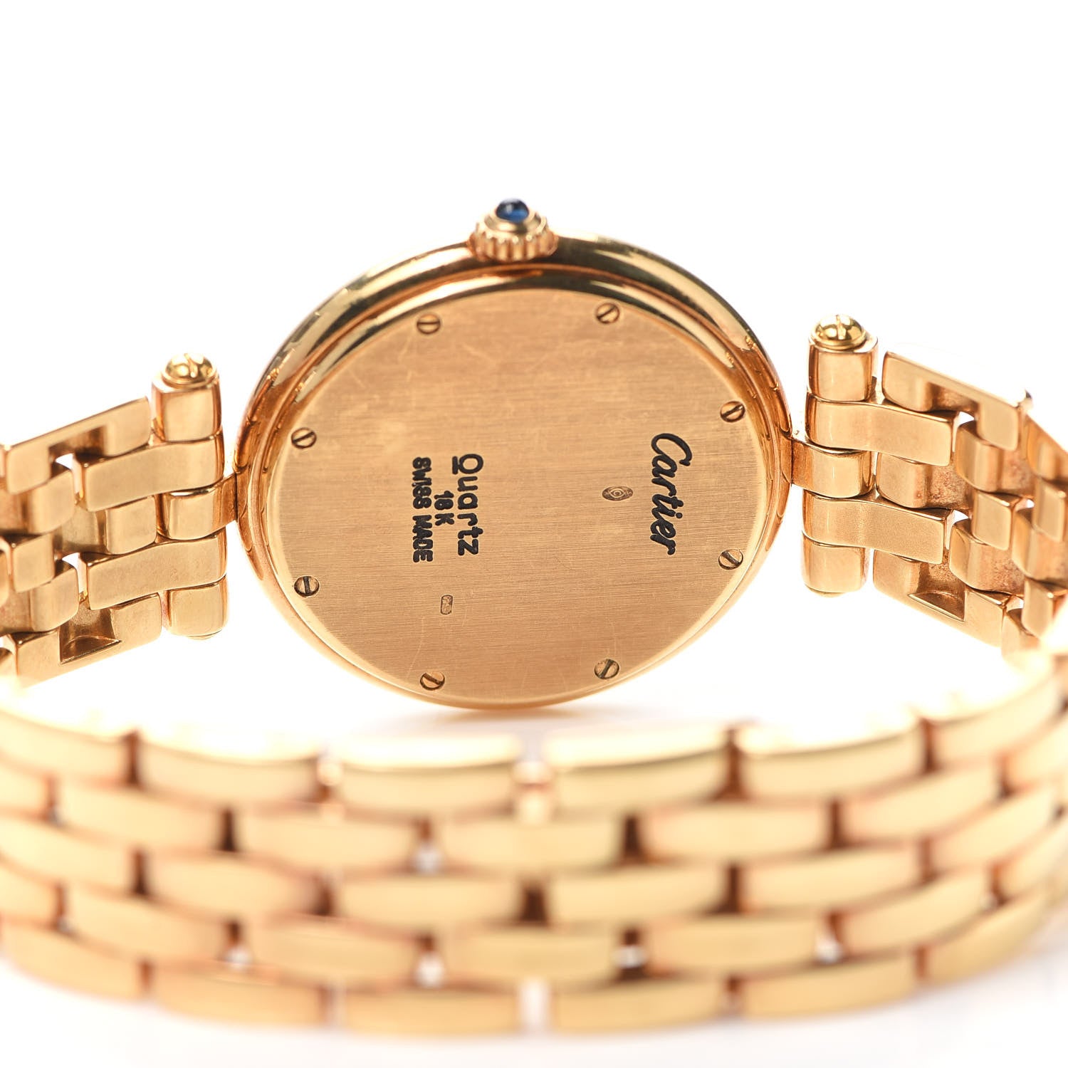 Cartier 18K Yellow Gold 29mm Panthere Vendome Quartz Watch 4 of 5