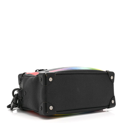 Louis Vuitton Taiga Rainbow Mini Soft Trunk Black 4 of 11