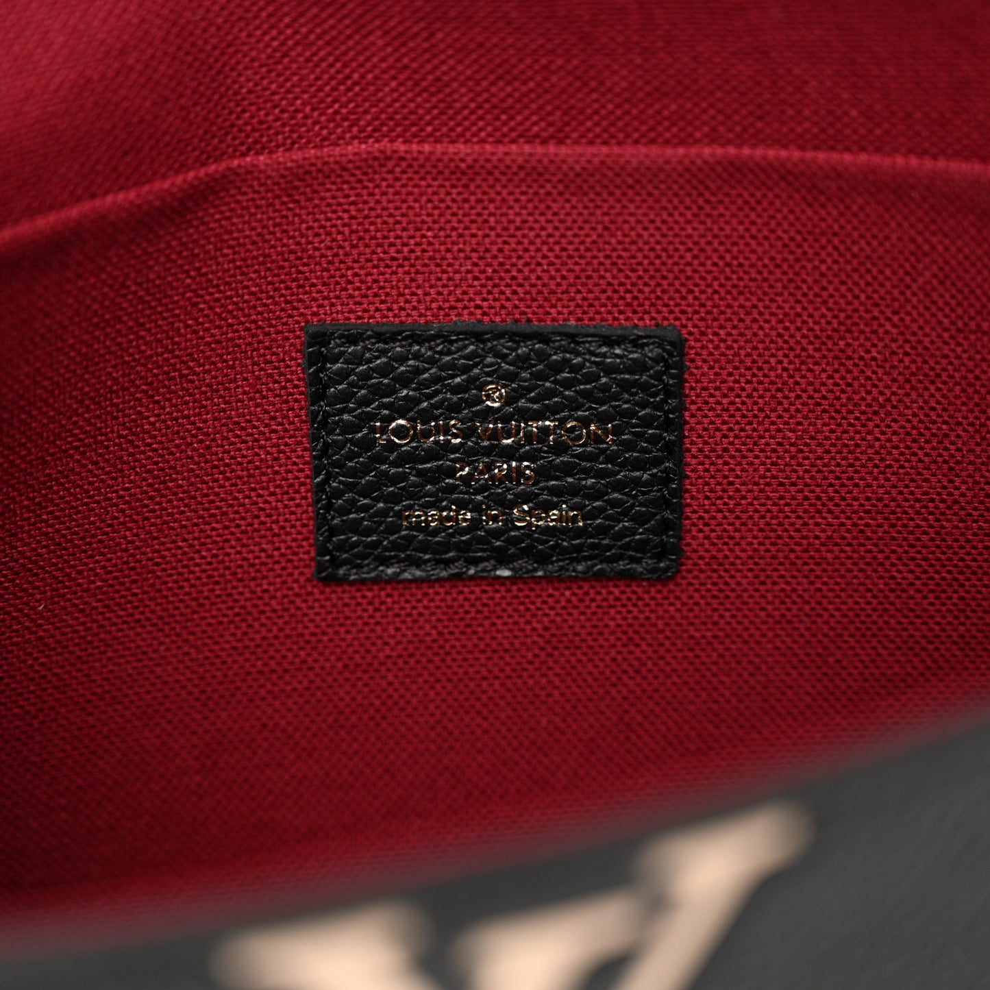 Empreinte Monogram Giant Felicie Pochette Black Beige