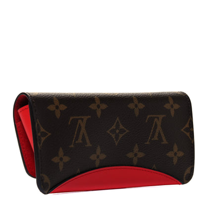 Louis Vuitton Monogram Woody Sunglass Case Rouge 2 of 6