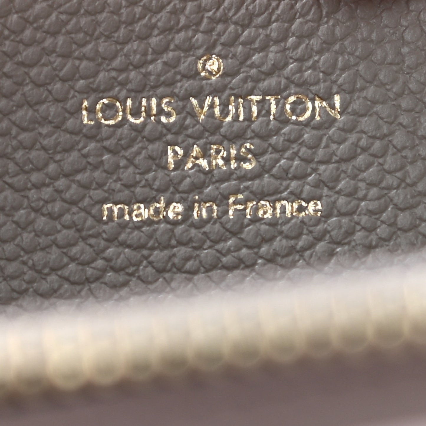 Empreinte Monogram Giant Zippy Wallet Tourterelle Creme