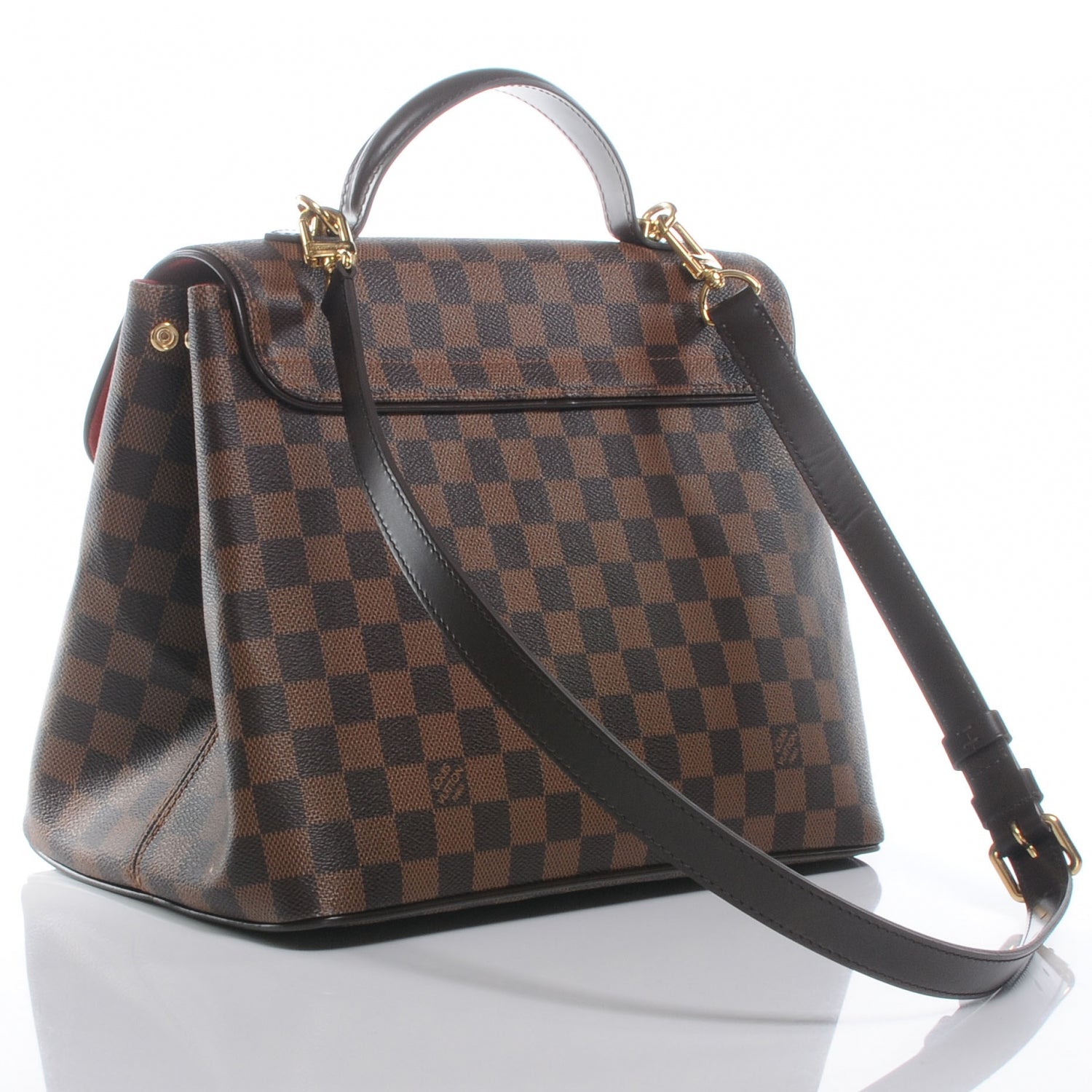 Louis Vuitton Damier Ebene Bergamo MM 3 of 7