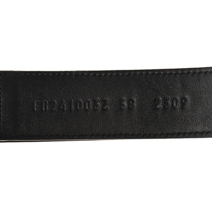 Hermes Techno Fringed H Canvas Caflskin Womens Chypre Sandals 38 Prunoir Black 6 of 9