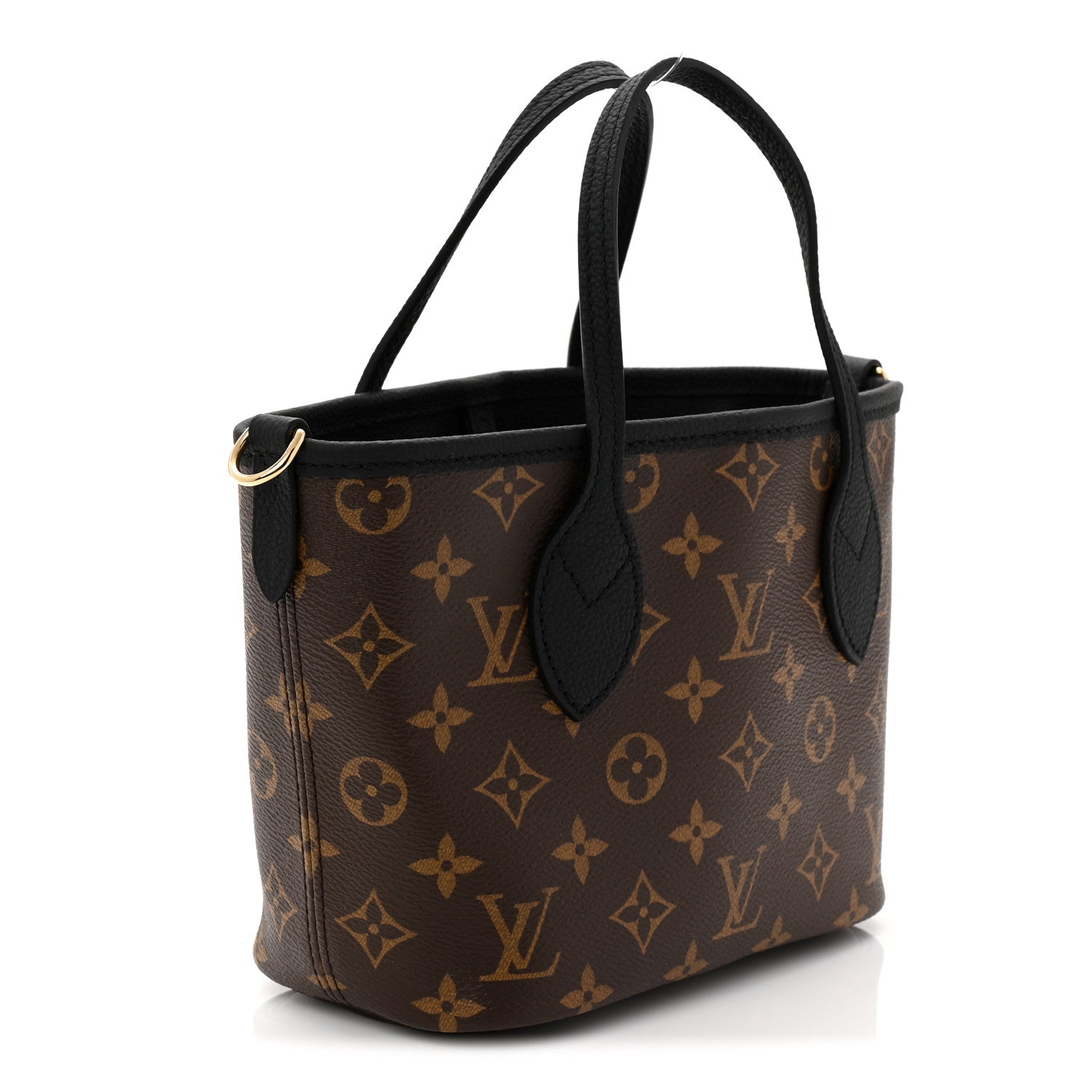 Louis Vuitton Monogram Neverfull Inside Out Bandouliere BB Black
