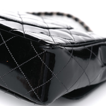 Chanel Patent Quilted Medium Single Flap Black 8 of 8