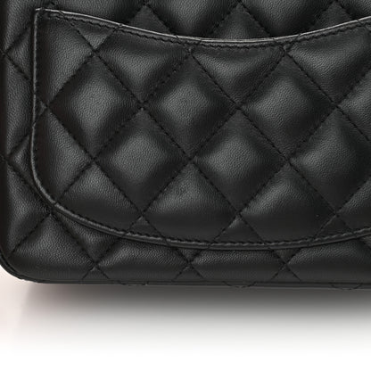 Chanel Lambskin Quilted Mini Square Flap Black 13 of 14