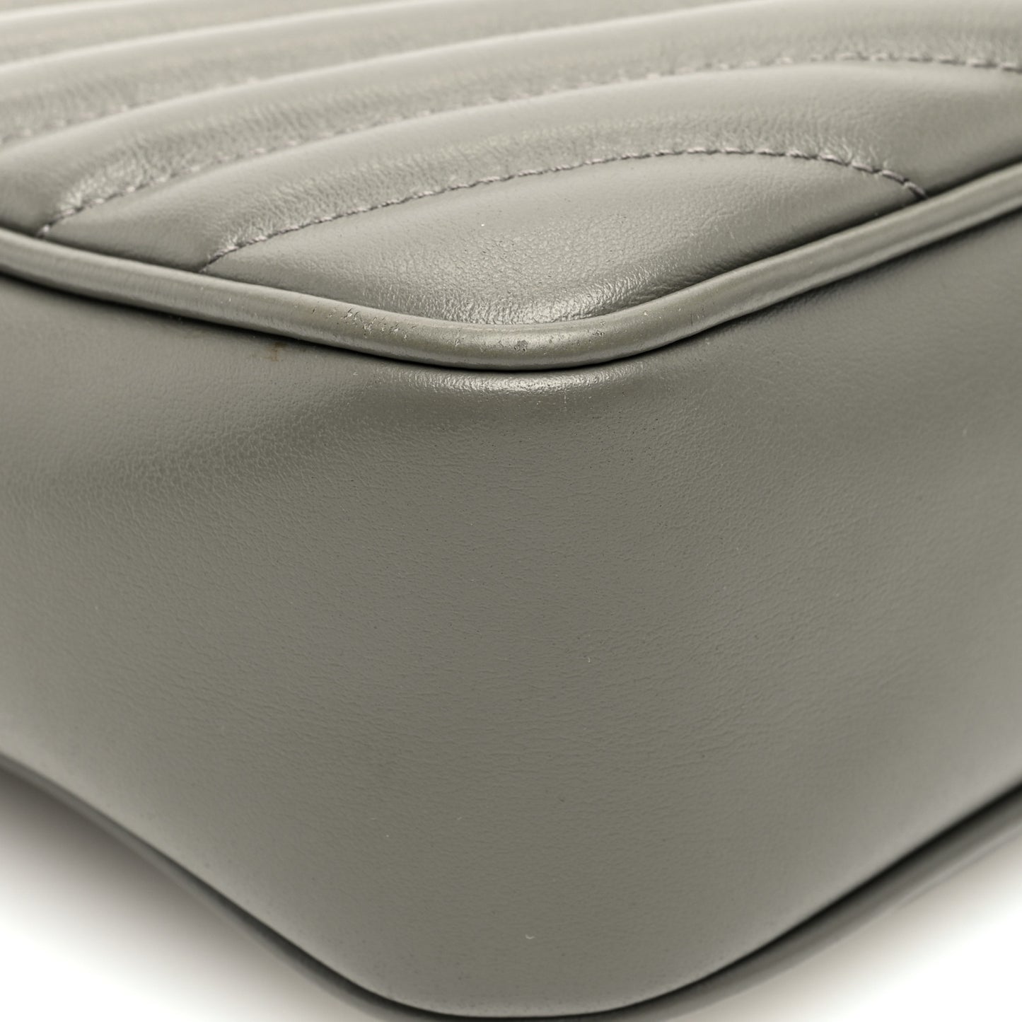 Calfskin Matelasse Monogram Lou Camera Bag Fog