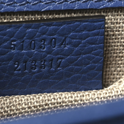 Gucci Dollar Calfskin Small Interlocking G Shoulder Bag Caspian 7 of 11