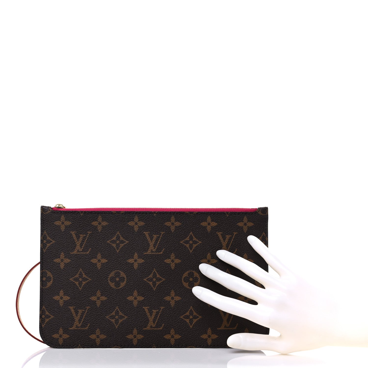 Louis Vuitton Monogram Neverfull MM GM Pochette Pivoine 2 of 6